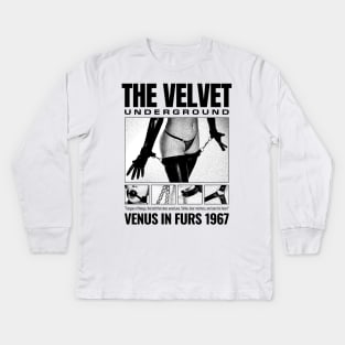 Velvet Underground - Venus Fanart Kids Long Sleeve T-Shirt